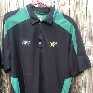 Dallas Stars Polo style Reebok shirt size mens XL
